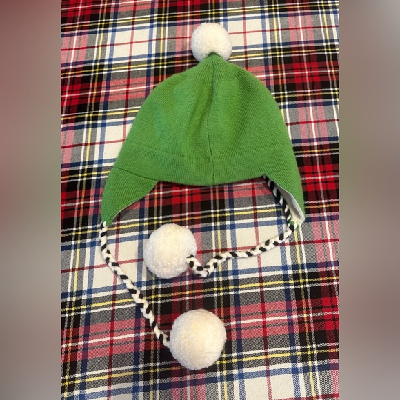 KATE SPADE NEW YORK “I NEED A VACATION” Green Fleece Hat - Picture 2 of 9